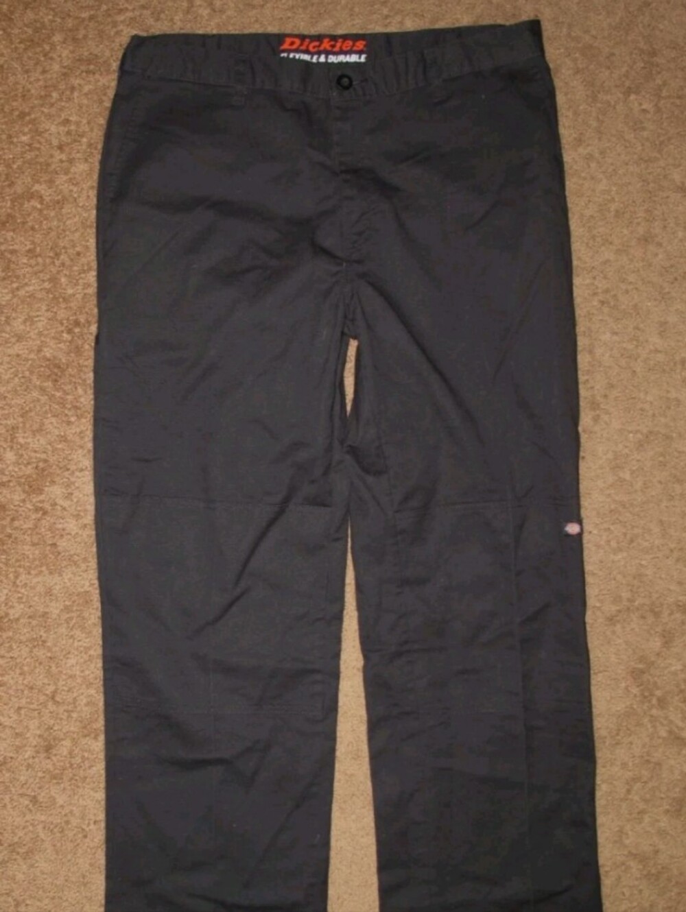 Dickies 874 Men's Flexible & Durable Black Work Pants Size 36 x 32'